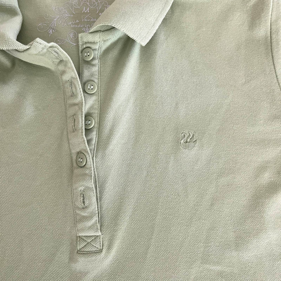 Glória Vanderbilt Golf Polo Shirt Women Sz M gently used - Picture 6 of 7